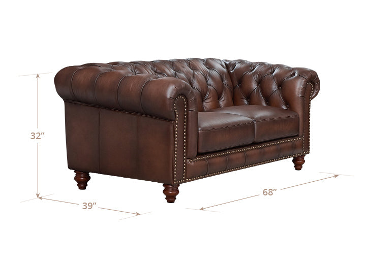Alton Bay Leather Chair