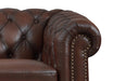 Alton Bay Leather Loveseat
