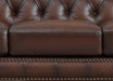 Alton Bay Leather Loveseat