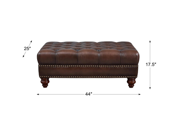 Alton Bay Leather Accent Chair