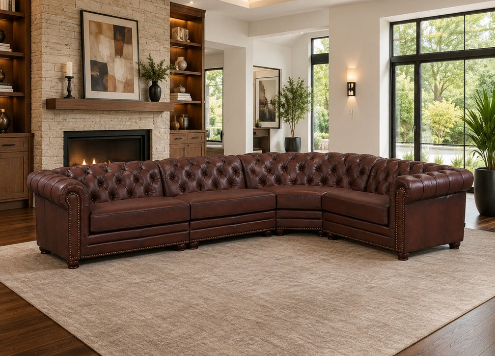 Aliso Leather Sectional