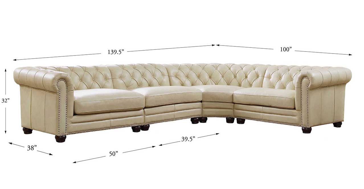 Aliso Leather Sofa Collection