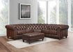Alton Bay Leather Sectional Collection