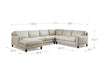 Hayward Leather Sectional Collection