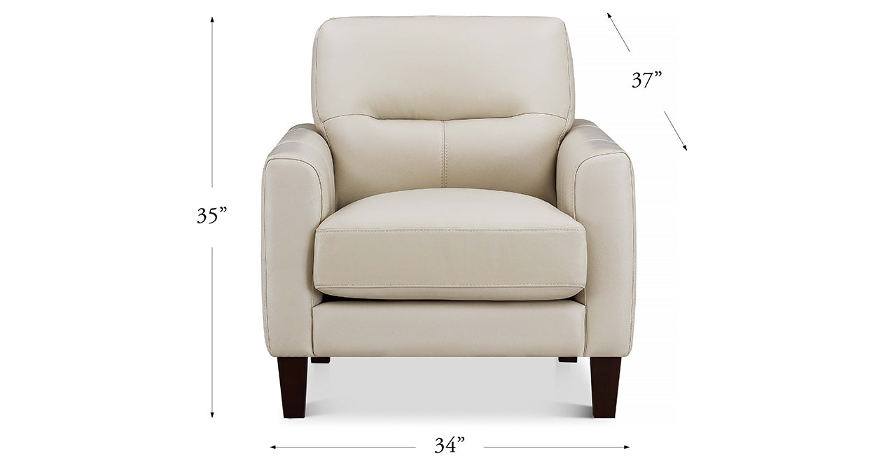 Chloe Leather Sofa Collection