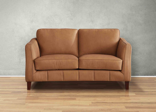 Aria Leather Loveseat