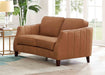 Aria Leather Loveseat