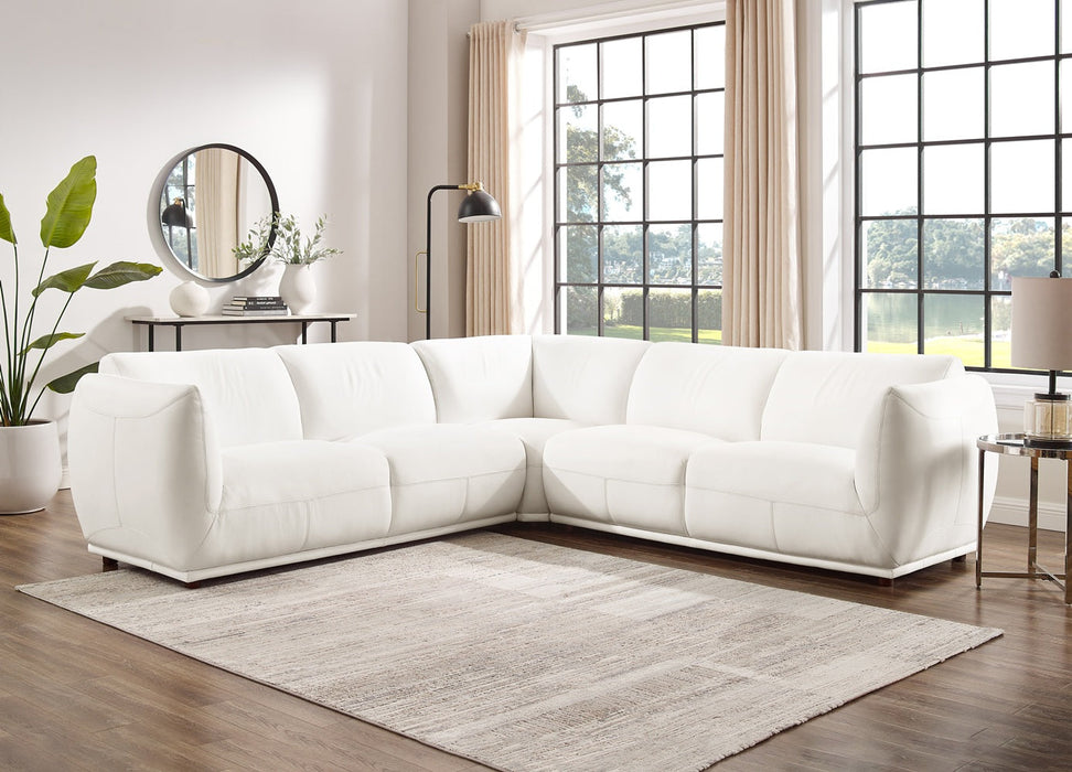 Moon Leather Sectional Collection