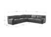 Polo Leather Sectional Collection