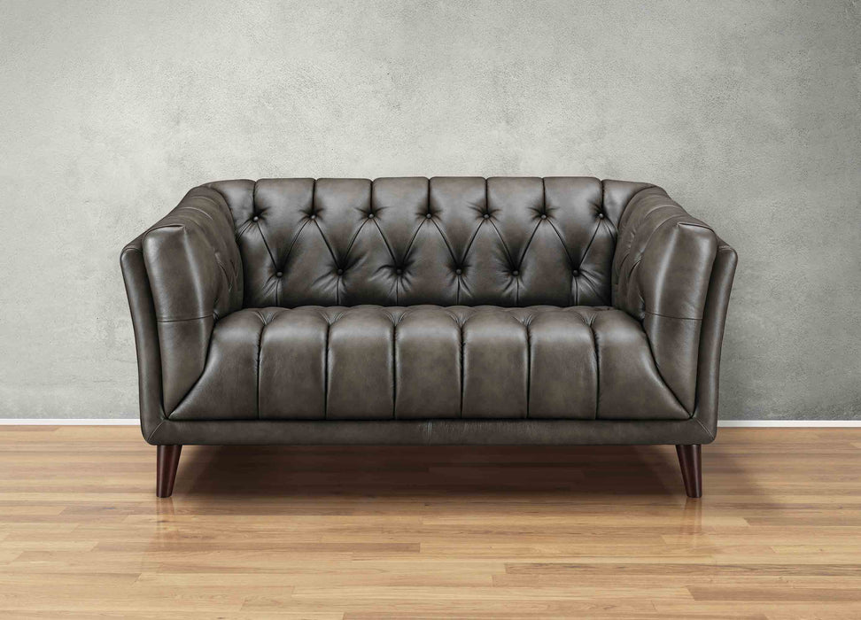 Targa Leather Loveseat