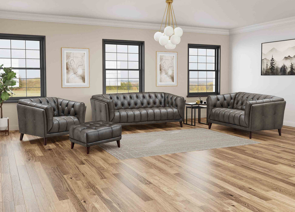Targa Leather Loveseat