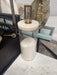Glass salt pot