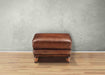 Lowell Leather Ottoman