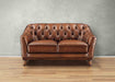 Lowell Leather Loveseat