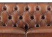 Lowell Leather Ottoman