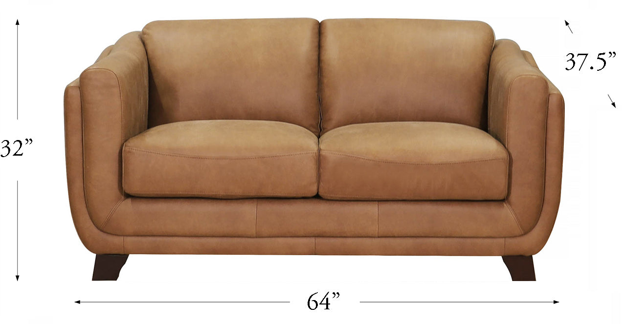 Omaha Waxy Pull-up Leather Sofa Collection