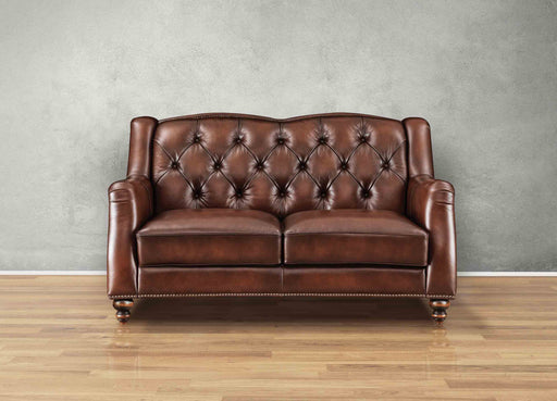 Hamptons Leather Loveseat