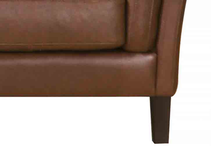 Mavery Leather Ottoman