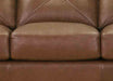 Mavery Leather Ottoman