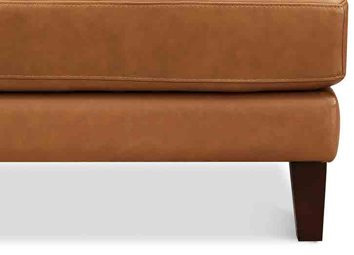 Cassia Leather Loveseat