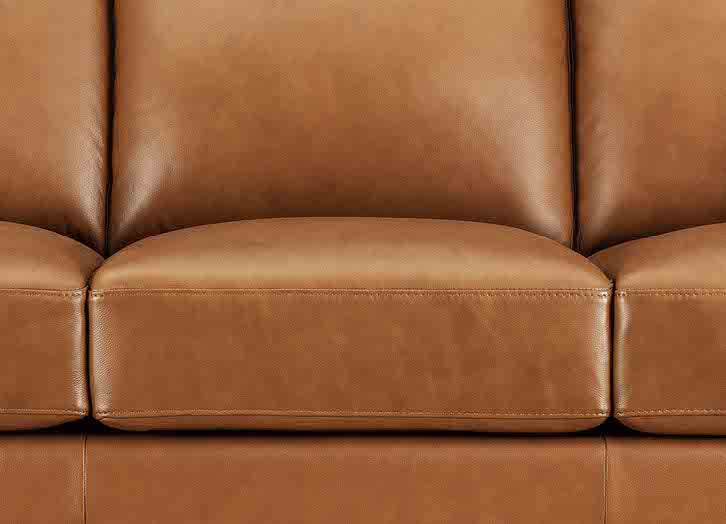 Cassia Leather Loveseat