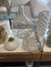 Wicker glass vase set