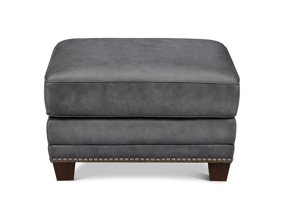 Cimmaron Leather Ottoman