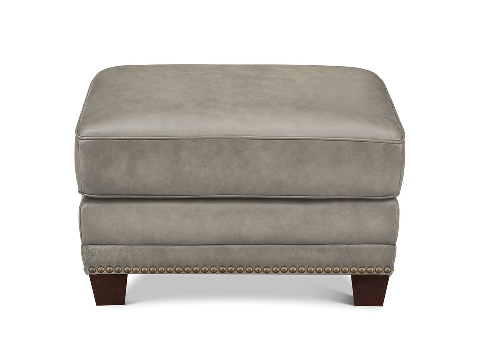 Cimmaron Leather Ottoman
