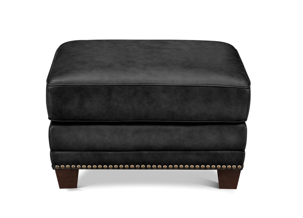 Cimmaron Leather Ottoman