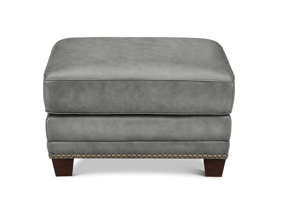 Cimmaron Leather Ottoman