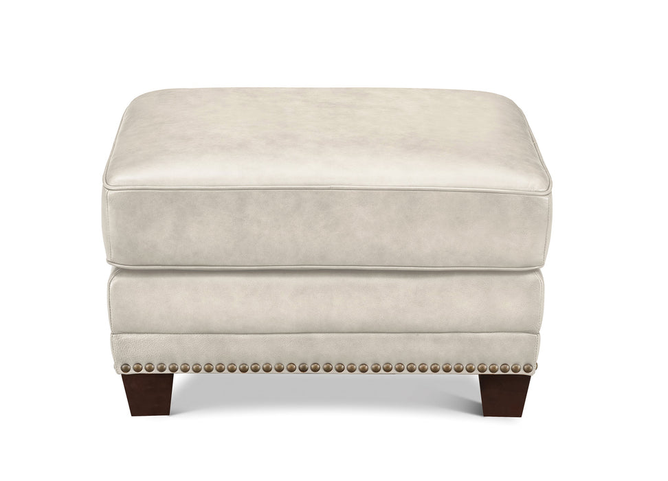 Cimmaron Leather Ottoman
