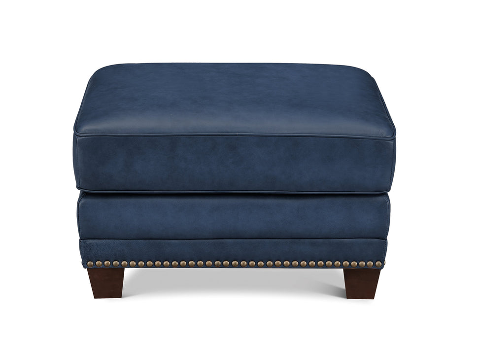 Cimmaron Leather Ottoman