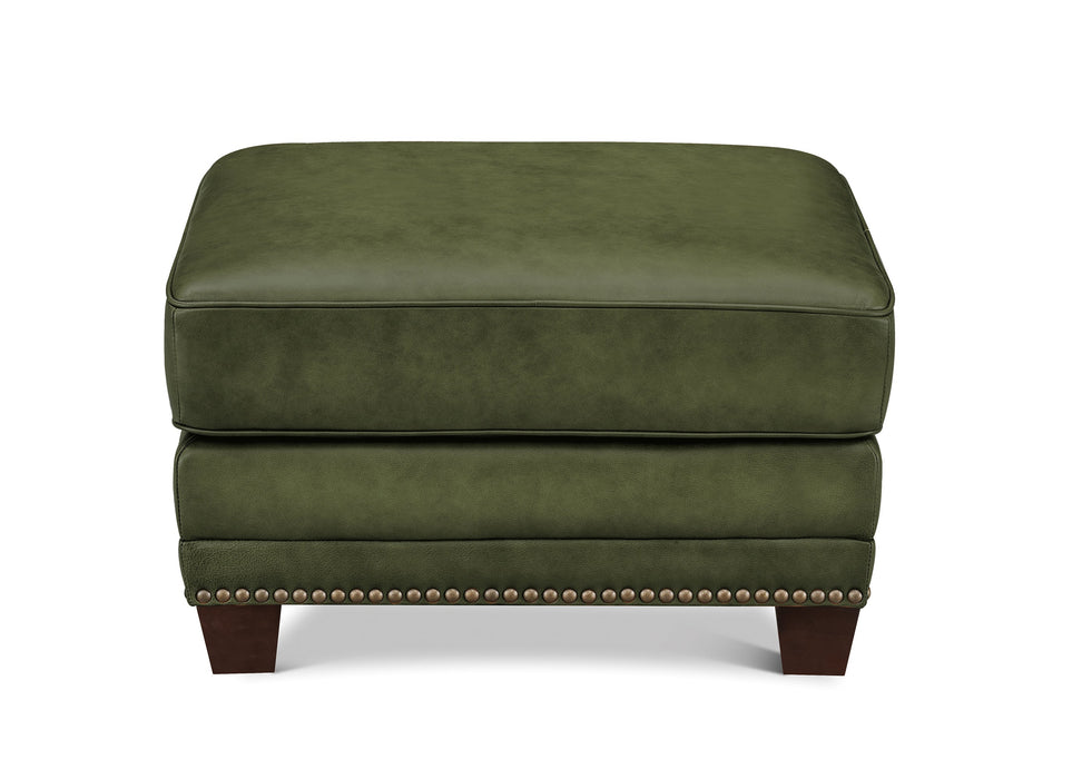 Cimmaron Leather Ottoman