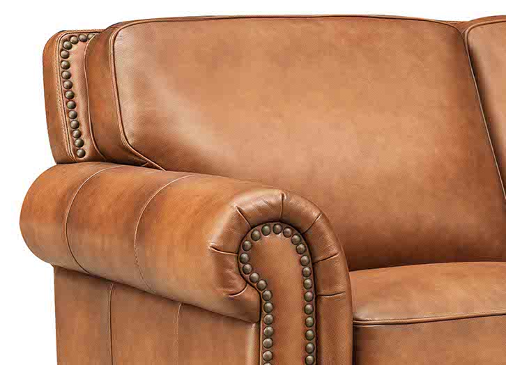 Cimmaron Leather Ottoman