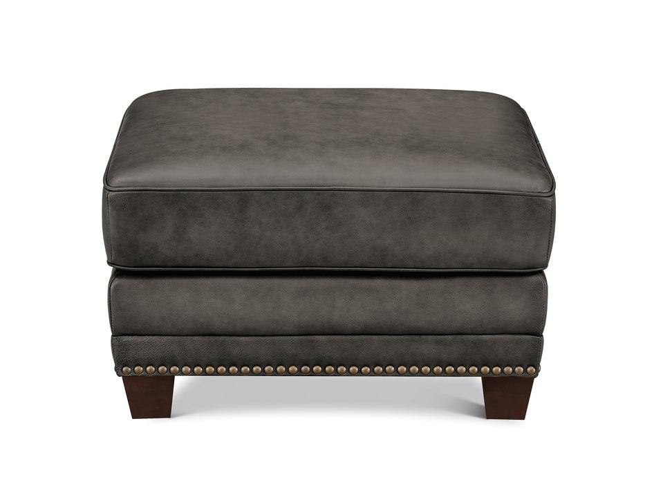 Cimmaron Leather Ottoman