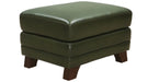 Fremont Leather Ottoman