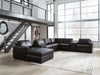 Modmax II Sectional with Chaise and Audio Consoles - Abundant Home Collections