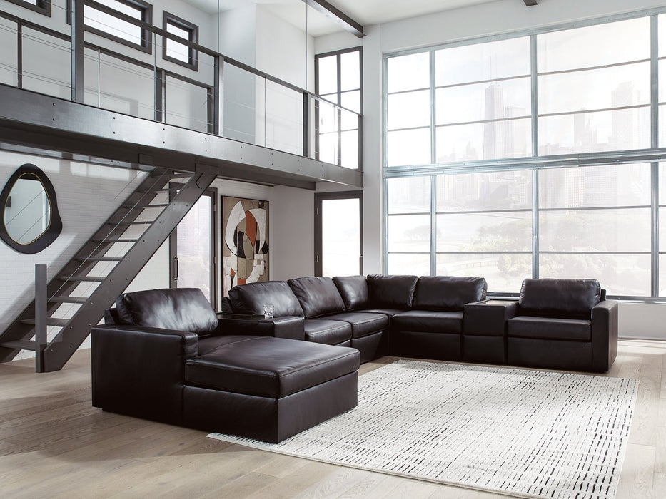 Modmax II Sectional with Chaise and Storage Consoles - Abundant Home Collections