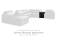 Modmax II Sectional Loveseat with Audio Console - Abundant Home Collections