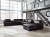 Modmax II Sectional with Chaise and Audio Consoles - Abundant Home Collections