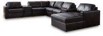 Modmax II Sectional with Chaise and Audio Consoles - Abundant Home Collections