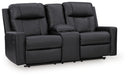 Mackmenville Reclining Loveseat with Console - Abundant Home Collections