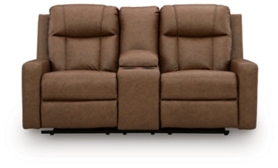 Mackmenville Reclining Loveseat with Console - Abundant Home Collections