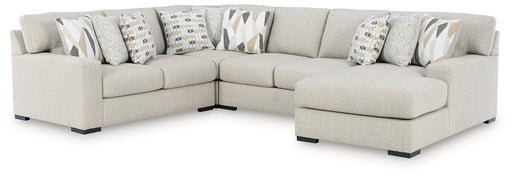 Laurelgrove Sectional with Chaise - Abundant Home Collections