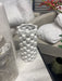 Bumpy white vase