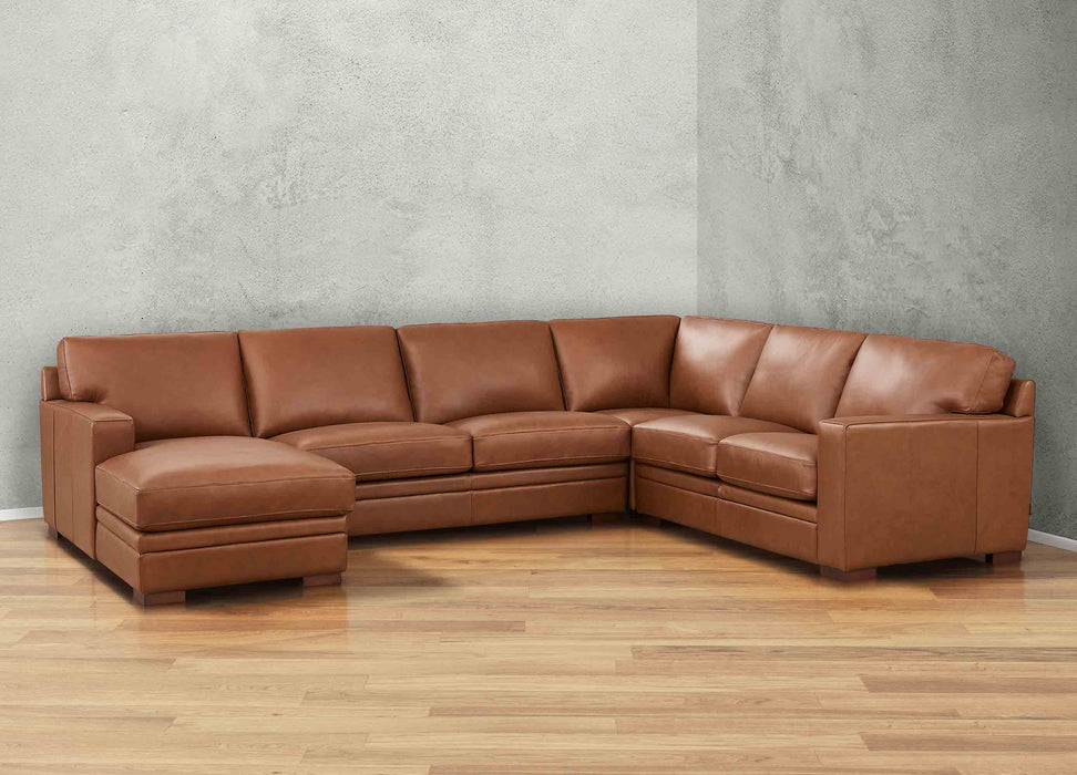 Dillon Leather Sectional Collection