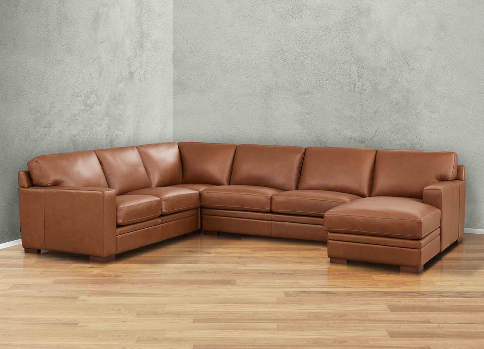 Dillon Leather Sectional Collection
