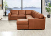 Dillon Leather Sectional Collection