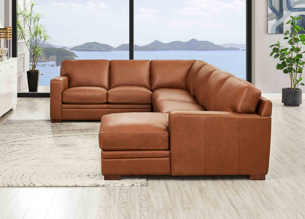 Dillon Leather Sectional Collection