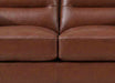 Elm 3 Leather Loveseat